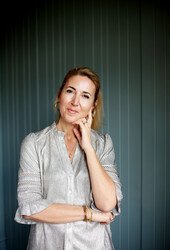 Portrait of British author Lisa Jewell, photographed at home in London. 
Picture date: Monday February 24, 2025.